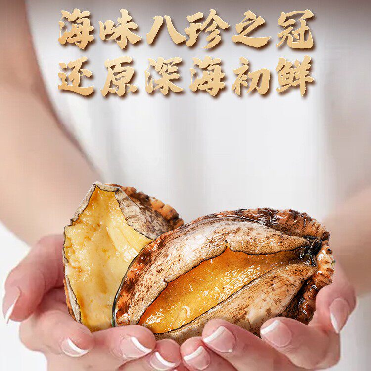 Manufacturer Wholesales Seafood, Extra-Large Abalone, Seafood for Buddha's Leap Wall Dish, Seafood Soup, Seafood in Sauce, Fresh Large Abalone, Wild-Caught