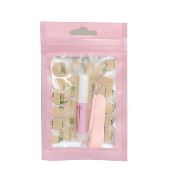 3ni Kraft Paper Jelly Gel Kit Wear Armor Strong Sticky Super Sticky Waterproof Ultra-thin Nail Kit Five-piece Set