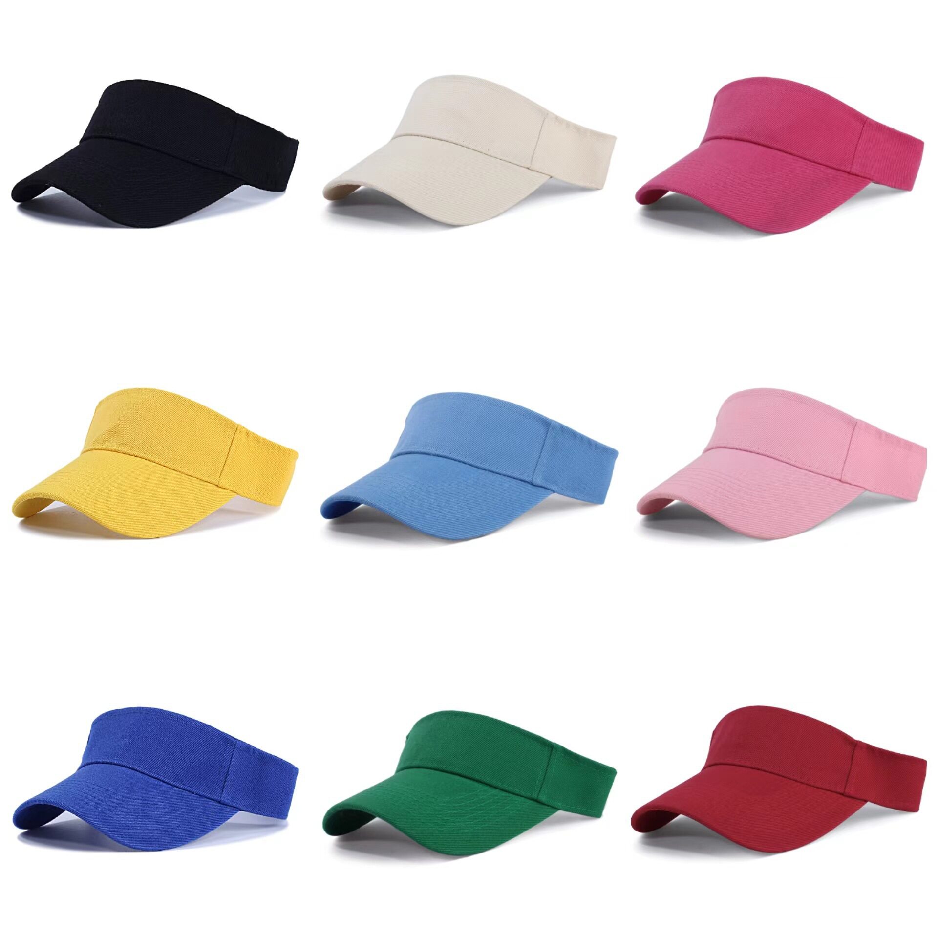 Children's empty top hat embroidered logo printing baseball...