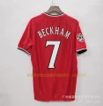 0102mu home jersey no. 7 beckham, champions league version