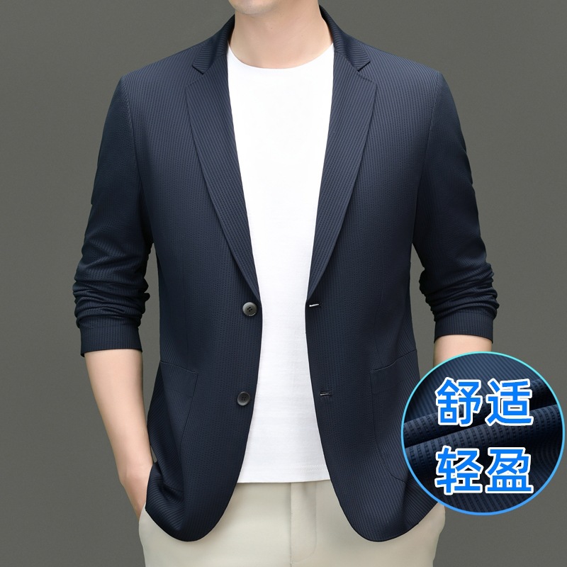 Áo Vest Nam Vest Dáng Ôm Hàng Mùa Xuân Thu Đông Trung Niên Phong Cách Hàn Quốc