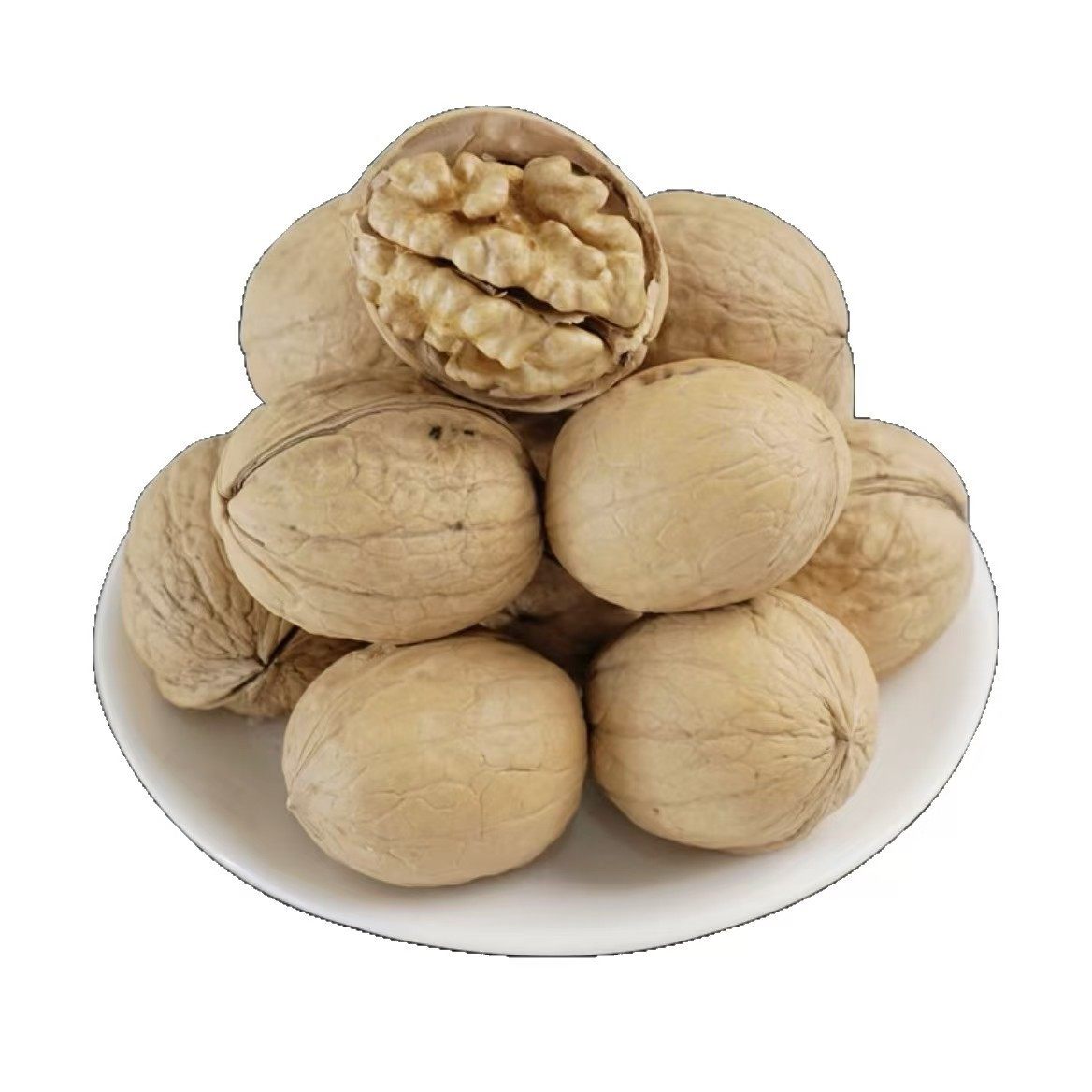 New 2025 Crop 185 Paper-Skinned Walnuts, Original Flavor Nut Snacks, Aksu Walnuts, Easy-To-Crack New Walnuts
