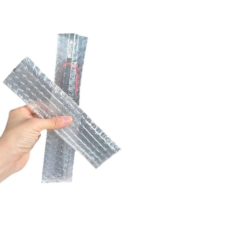 Manufacturer Wholesale Long Double-Layer Bubble Bag New Material Transparent Thickeneded Anti-Collision Digital Packaging Long Bubble Bag