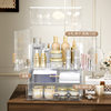 Carefully Selected Light Luxury Cosmetics Storage Cabinet, Plastic Dressing Table Storage Rack, Large Capacity Desktop Cosmetics Storage Box