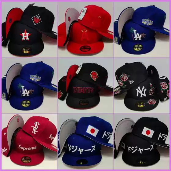 3D Embroidered Baseball Cap Cross-Border In-Stock Sun Hat Cotton Breathable Team Commemorative Cap