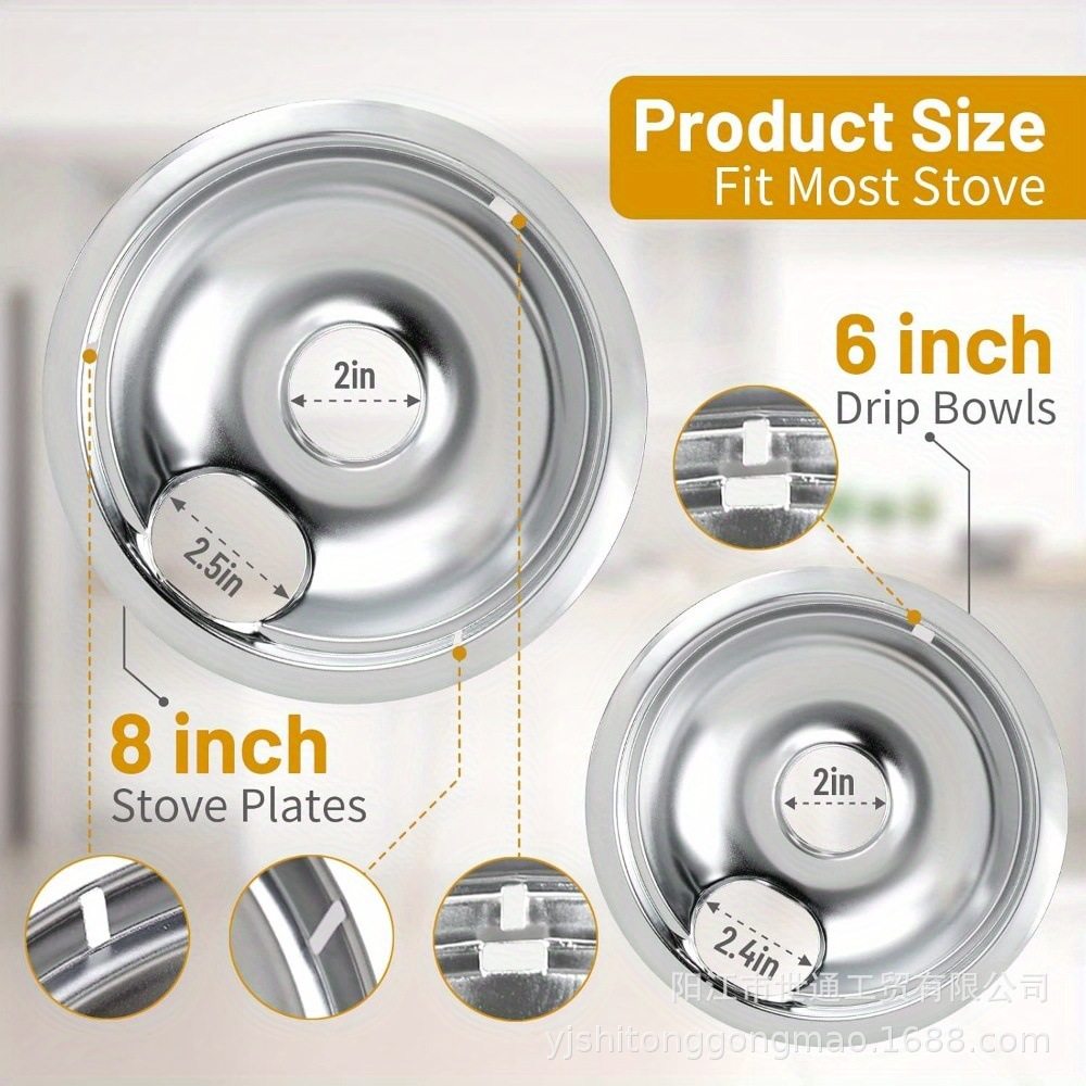 Stove Top Drip Tray, Stove Drip Tray, Electric Stove Drip Tray, Gas Stove Burner Cover, Kitchen Gas Stove Accessories