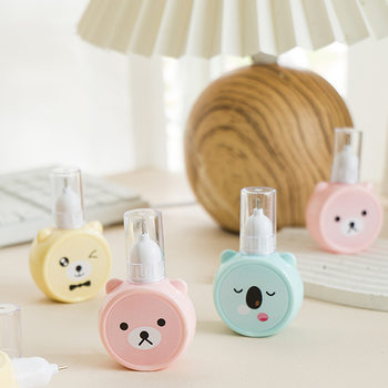 Cute Cartoon Correction Fluid Correction Fluid Large Capacity Correction Fluid Traceless White Quick-Drying Multi-Functional Correction Fluid Cross-Border