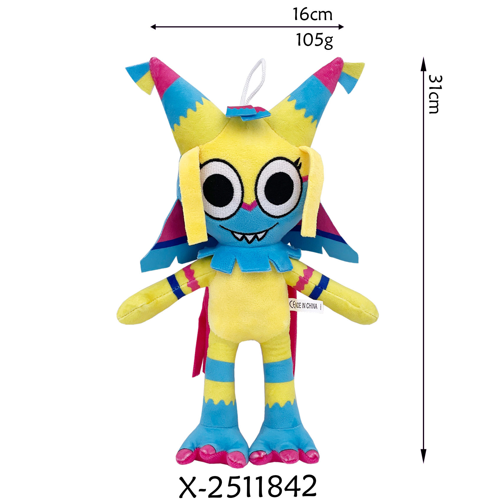 跨境新品dandy’s world plush 丹迪的世界毛绒玩具玩偶公仔娃娃