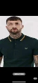 Olive green double yellow collar