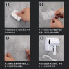 Cross-border high-speed hotel hotel hair dryer wall-mounted household toilet non-perforated electric hair dryer for homestay