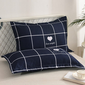 Pillow with Pillowcase Pair Pack 48x 74 Adult Children Student Dormitory Home Pillowcase Aloe Vera Cotton Wholesale