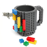 Трансграничная новая забавная чашка из строительных блоков DIY assembly coffee cup кружка creative assembly decompression water cup