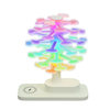 Touch Spiral Tree Colorful Night Light Wireless Charging Table Lamp Bedroom Bedside Lamp Creative Atmosphere Lamp Birthday Gift