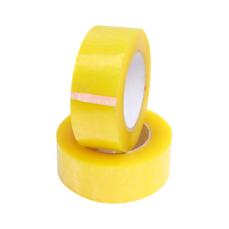 Customized Transparent Tape Thickeneded Beige Express Logistics Sealing Packaging Tape Machine Automatic Packaging Tape