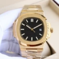 Full gold shell black surface