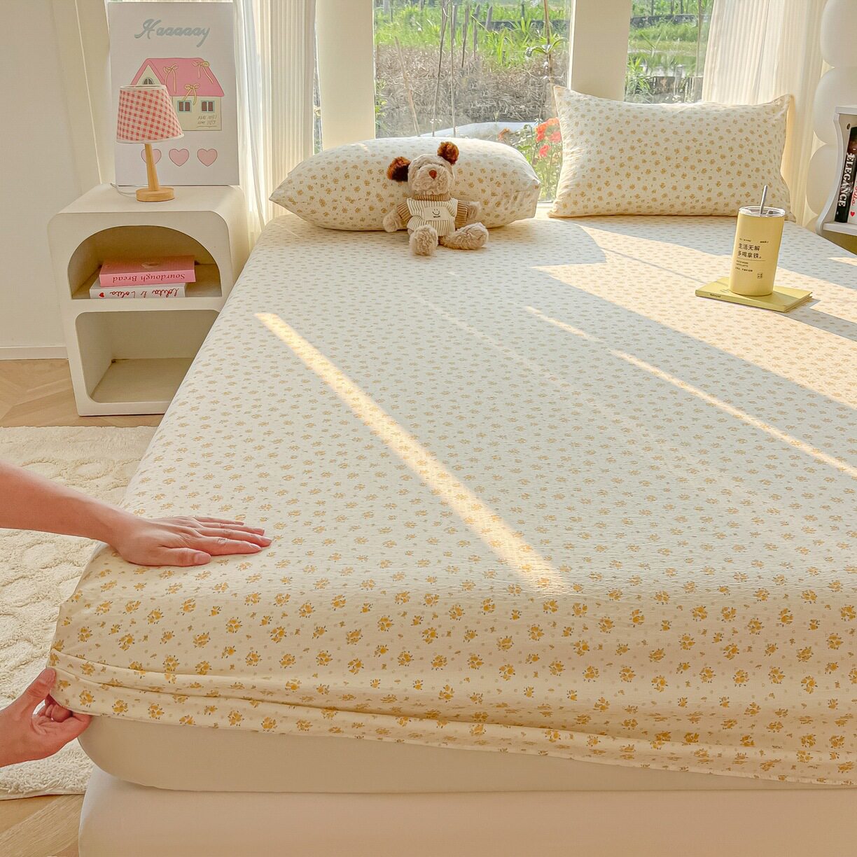 オレンジ色の海