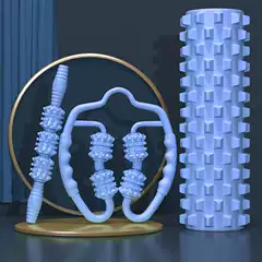 Wholesale custom foam shaft suit in stock mace yoga column fitness muscle roller massager roller factory