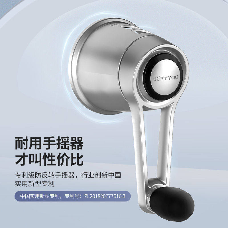 Haotaitai Kelai Ni Adjustable Clothes Drying Rack for Balcony, Manual Clothes Hanger for Home Use, Quilt Indoor Drying Rack