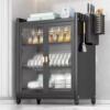 Dish Rack Drain Rack Kitchen Multifunctional Household Dish Plate Knife Chopsticks Cage Storage Rack Countertop Storage Rack Cupboard