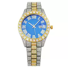 New Foreign Trade Hot Style Diamond-Encrusted Roman Fashionable Calendar Women's Watch Women's Watch Women's Watch Manufacturer