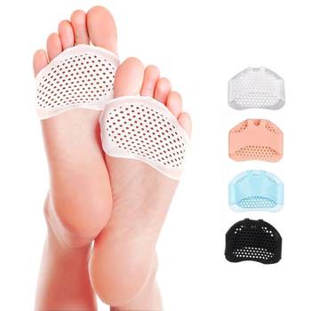 Silicone Forefoot Pads, Breathable and Pain-Proof Insoles for Women, Foot Protection, Anti-Slip and Anti-Wear Honeycomb Forefoot Pads, High-Heeled Shoes, Anti-Wear Feet