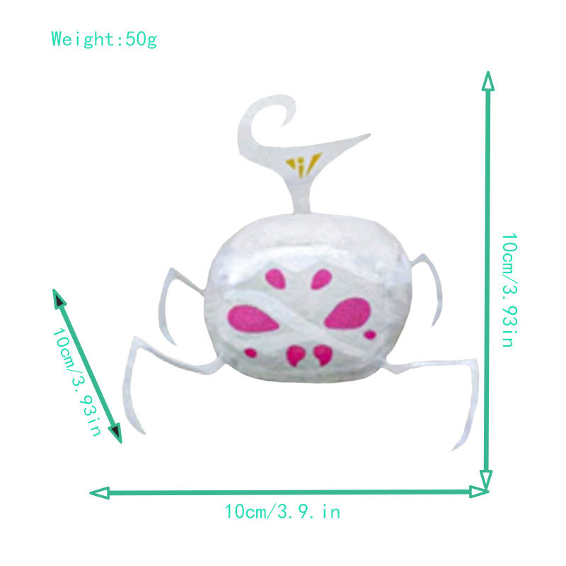 跨境新款恶魔果实玩具bloxfruits游戏周边毛绒公仔盒子动物玩偶