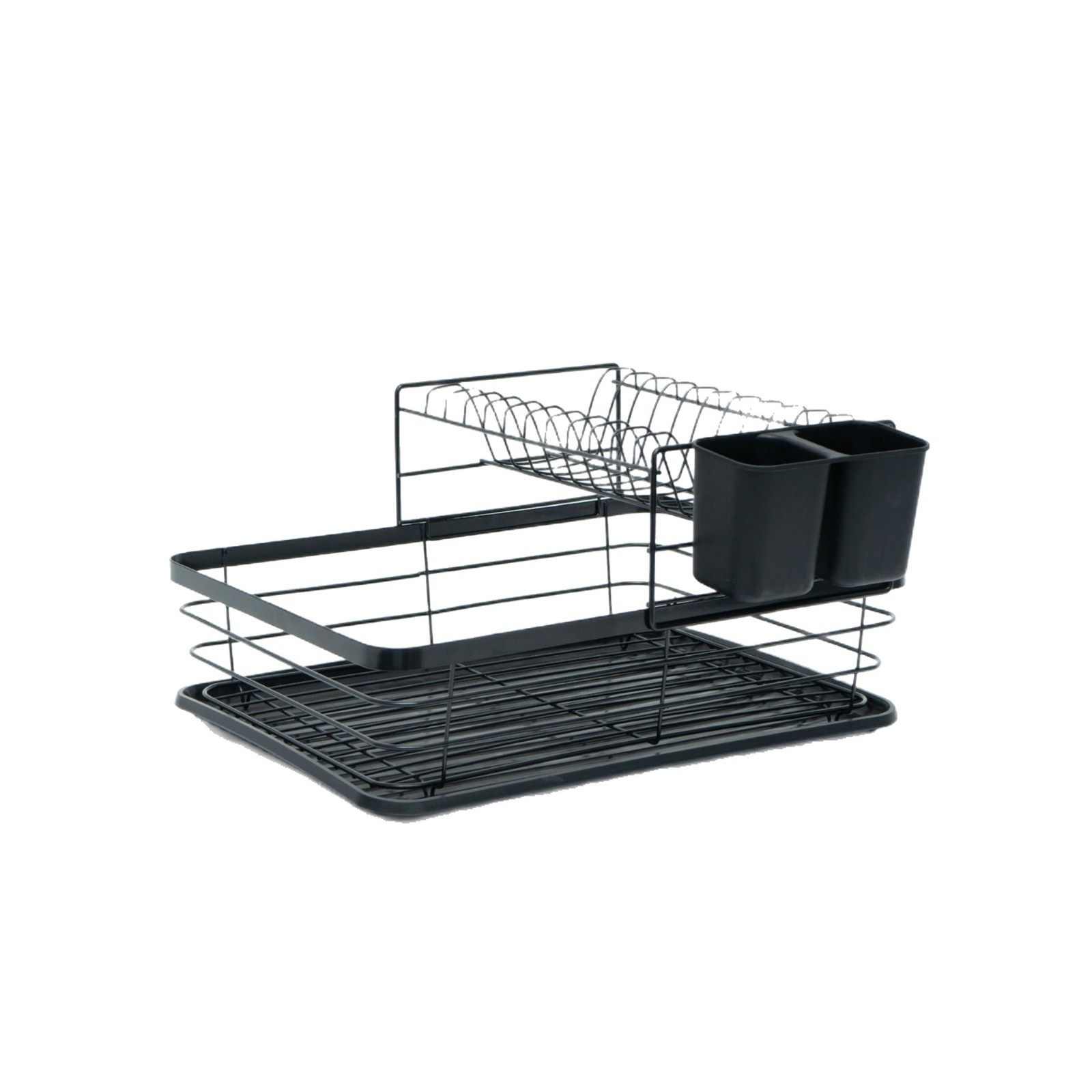 Kitchen Drain Rack Storage Rack Household Tableware, Cutlery, Water Cup, Plate Storage Rack, Water Guide Double-Layer Dish Rack