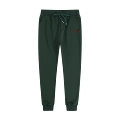 Sweatpants-dark green red label