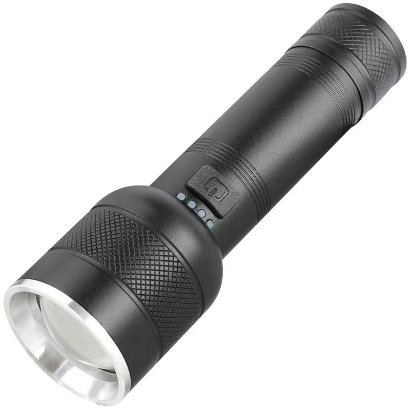 Cross-border USB flashlight new P70 strong light flashlight high power outdoor lighting 26650 battery led flashlight