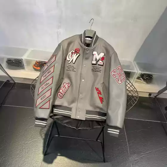 Spring and Autumn American Retro Embroidered Racing Suit Men's and Women's vintage Trendy Brand Jacket New Style Handsome Motorcycle Jacket Top