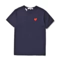 C050 royal blue red heart