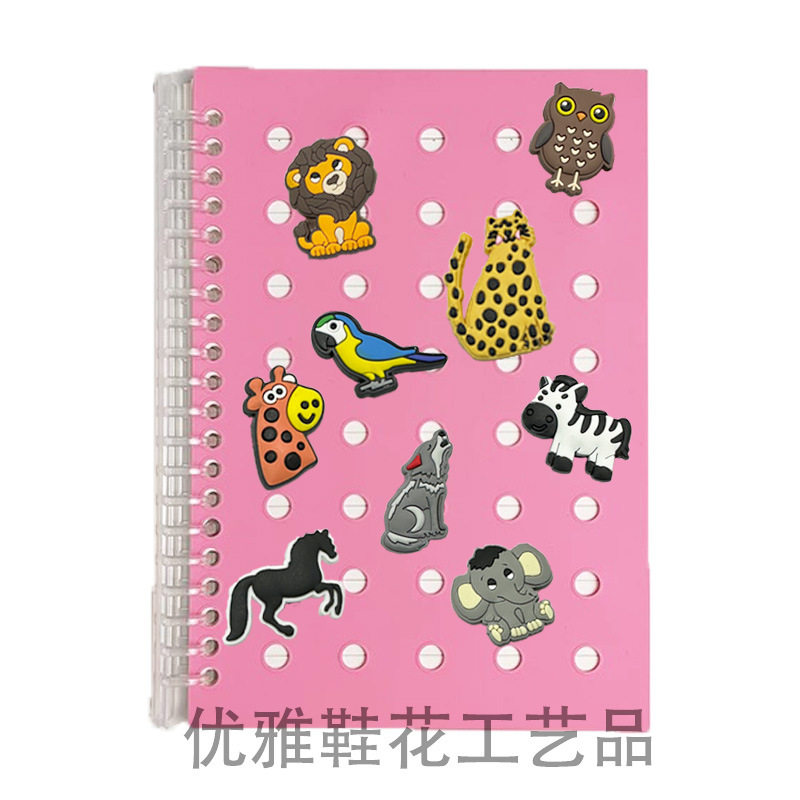 New Cartoon Animal World Clogs Shoes Flower Shoes Jewelry Shoes Accessories Shoes Decoration Shoe Buckles Shoe Accessories Pvc