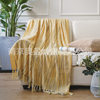 American Country Casual Blanket Knitted Blanket Bedside Towel Tassel Ins Sofa Blanket Living Room Photography Blanket Throw