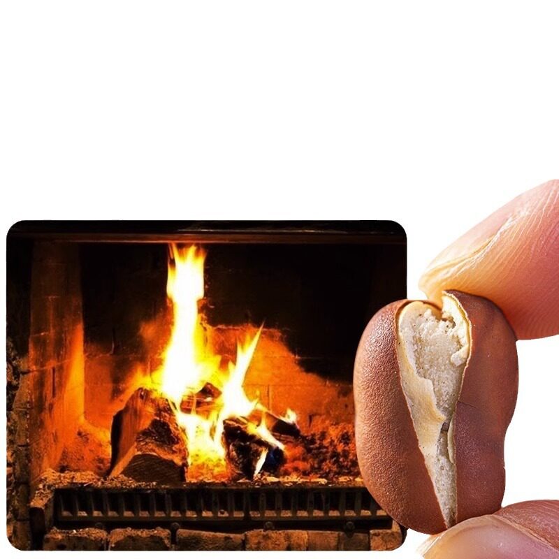 New goods Yunnan farm fire broad beans Dali Weishan specialty original flavor crispy dry fried broad beans charcoal roasted soy snacks