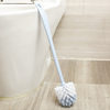 Factory Direct supply long handle plastic toilet brush ball toilet toilet cleaning brush household cleaning department store wholesale