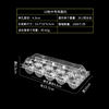 Spot Transparent Egg Tray White Plastic Egg Box Duck Egg Tray Goose Egg Tray 10 Pieces 15 Pieces 20 Pieces 30 Pieces