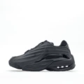 Mike's all-black duckbill shoes