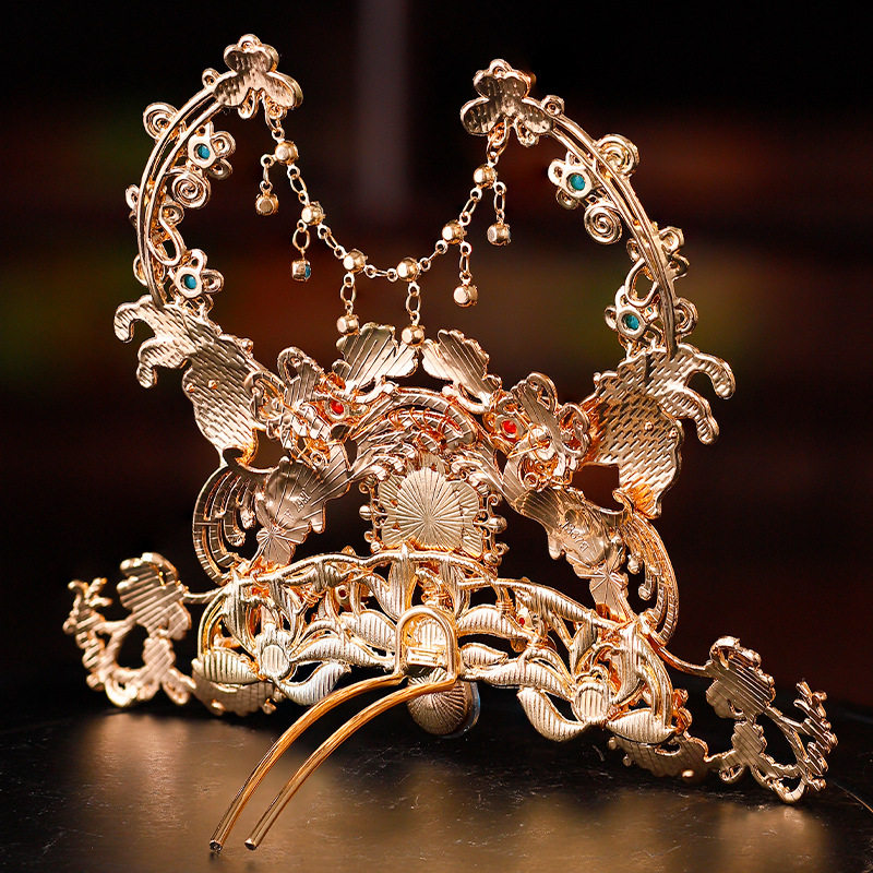 西域风情异域古装敦煌飞天发冠唐风汉服仙女头冠明制复古宫廷配饰,淘宝优惠券,粉丝福利购,淘宝优惠卷