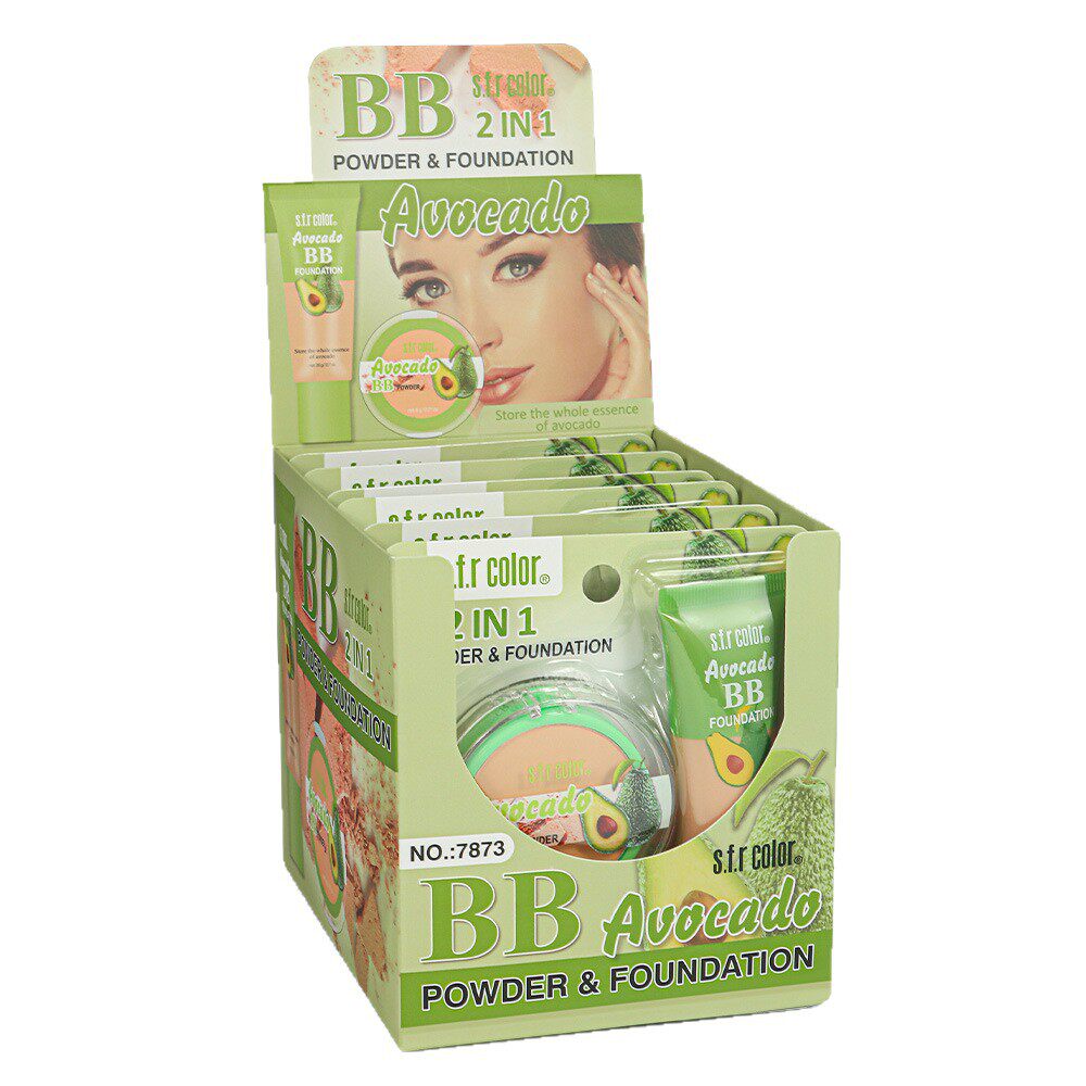 S.F.R Powder Foundation Liquid Foundation Set Moisturizing and Non-Stuck Powder Covering Acne Marks and Dark Circles Wholesale Long-Lasting Makeup