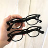 2021 Yu Wenle Vintage Rice Nail Flat Mirror Korean Style All-Match Small Round Frame Glasses Frame with myopia