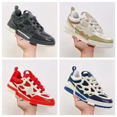 High-End Foreign Trade Chubby Sneakers, Couple's Embossed Fashion Height-Increasing Thick-Soled Trainers