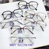 New Korean-Style Trendy Gold Frame Glasses for Women, Suitable for Prescription Lenses, Colorful, Slimming Effect for Small Faces, Danyang Glasses