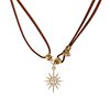 Maillard Bohemian Ethnic Necklace Women's Choker High-end Light Luxury Vintage Collarbone Chain Sweet Cool Accessories
