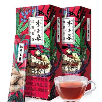 Li Ziqi Brown Sugar Ginger Tea 84g Handmade Ginger Tea Brown Sugar Drink Instant Ginger Juice Women's Health and Wellness Tea