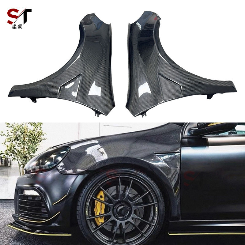 Suitable for Volkswagen Golf 6 GTI carbon fiber fender fender car side surround fender modification
