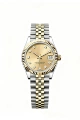 Diamond gold women's mechanical 31mm