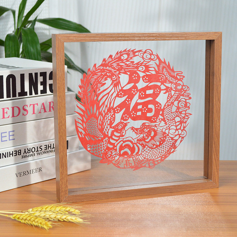 6 inch photo frame table high sense double-sided transparent display photo frame creative diy handmade window grilles framed photo frame wholesale