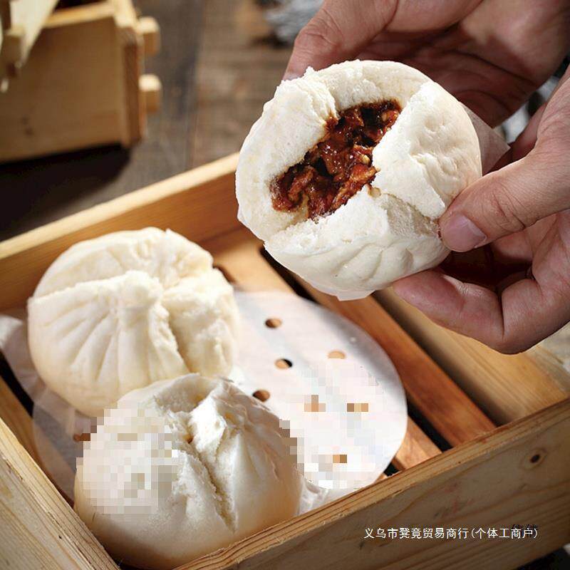 Foshan Jincheng Food Char Siu Bao, Shredded Pork Bao, Instant Breakfast Semi-Finished Products, Red Bean Paste Bao, Milk Custard Bao, Pastry Small Buns