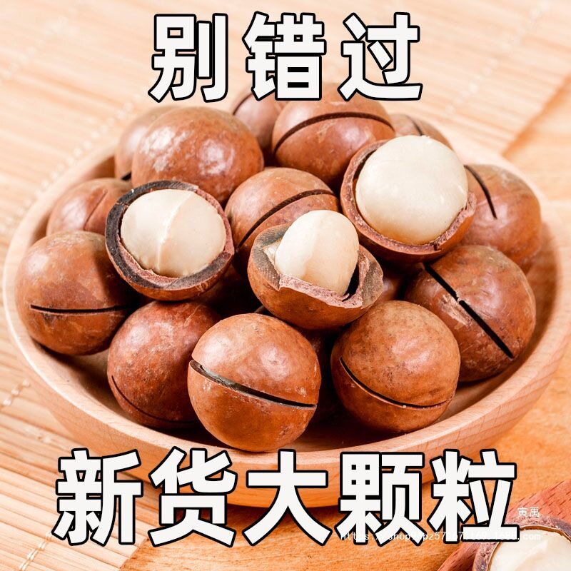 New Arrival Macadamia Nuts Large Particles 1000g Net Weight Cream Nuts Dried Fruits Bulk Specialty Snacks