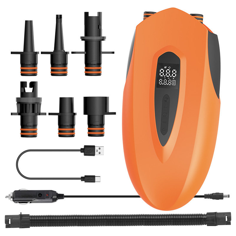 Cross-border new electric car inflatable pump outdoor tent SUP pulp board kayak wireless air pump